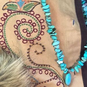 Genuine 19” Turquoise Necklace